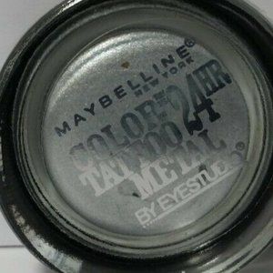 Maybelline Color Tattoo Eye Shadow Silver Strike